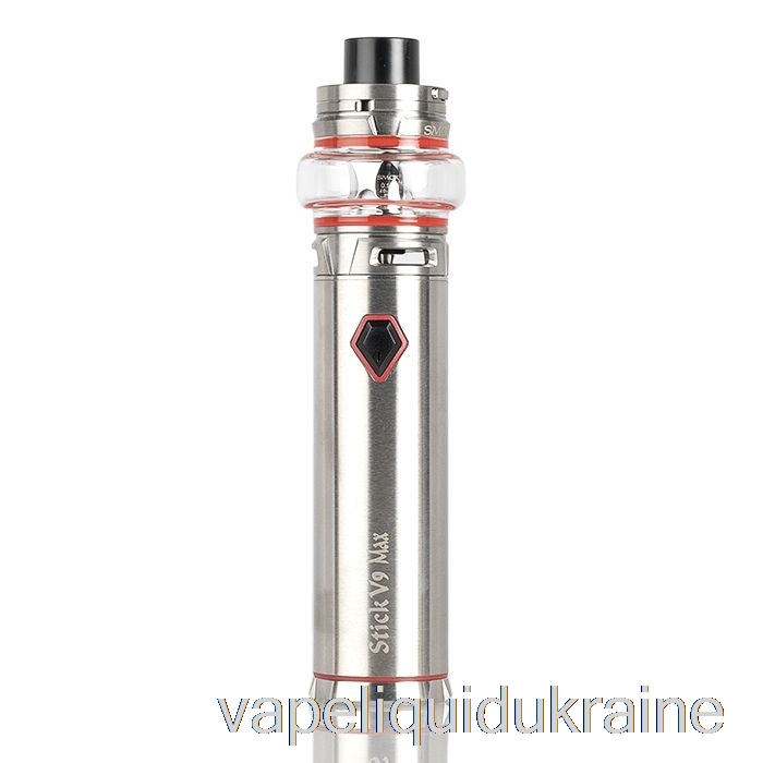 Vape Liquid Ukraine SMOK Stick V9 & Stick V9 MAX 60W Starter Kit V9 MAX - Stainless Steel